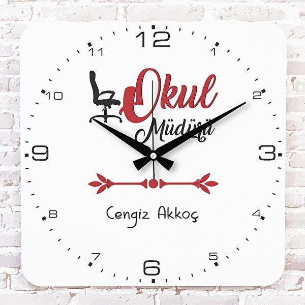 PERA LAZER KESİM Dekoratif Duvar Saati