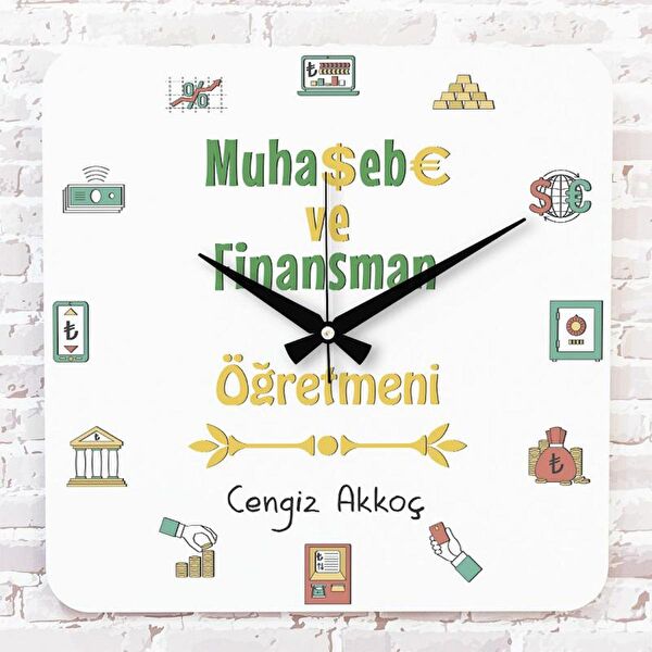 PERA LAZER KESİM Dekoratif Duvar Saati