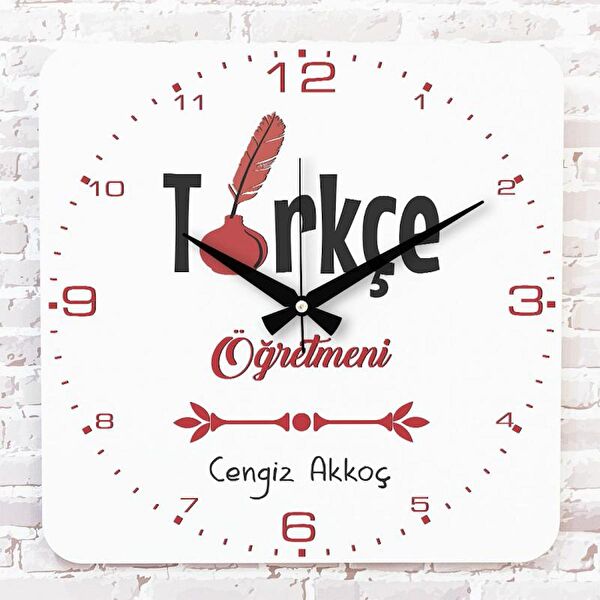 PERA LAZER KESİM Dekoratif Duvar Saati