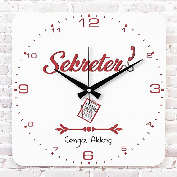 PERA LAZER KESİM Dekoratif Duvar Saati