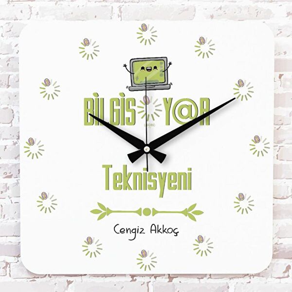 PERA LAZER KESİM Dekoratif Duvar Saati