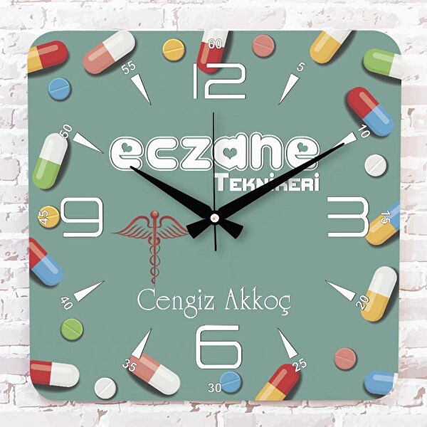 PERA LAZER KESİM Dekoratif Duvar Saati