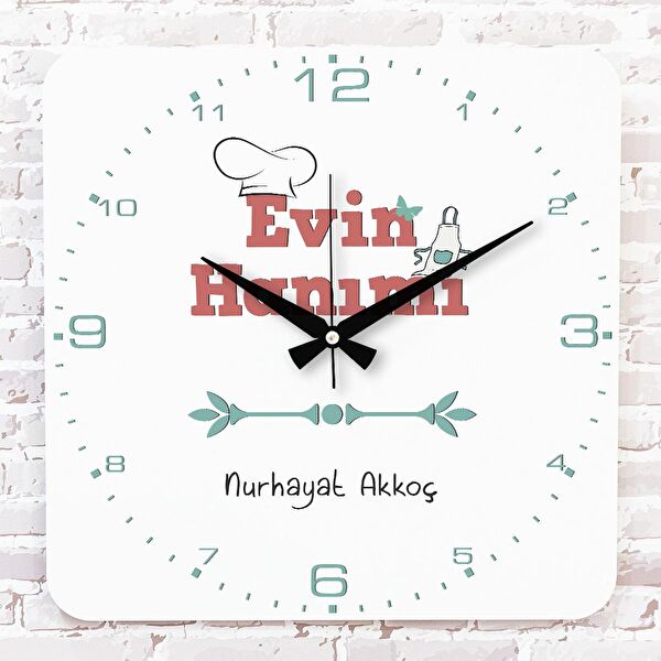 PERA LAZER KESİM Dekoratif Duvar Saati