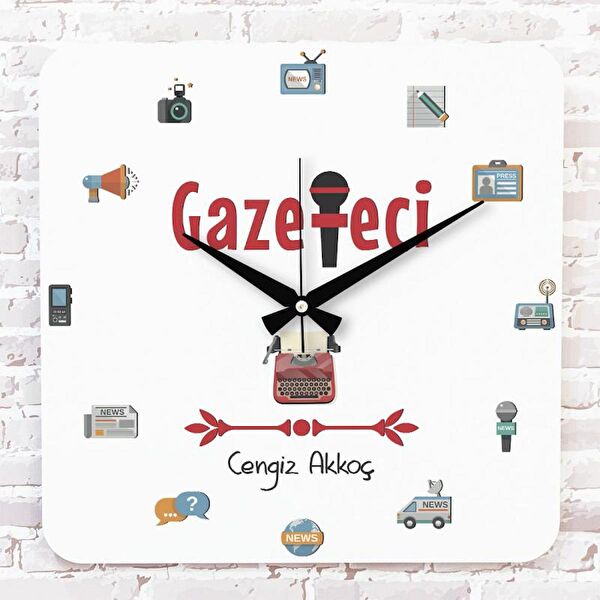 PERA LAZER KESİM Dekoratif Duvar Saati