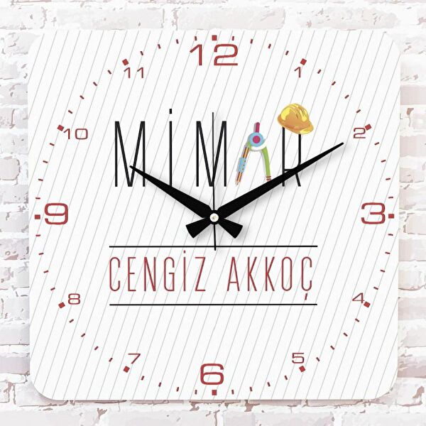 PERA LAZER KESİM Dekoratif Duvar Saati