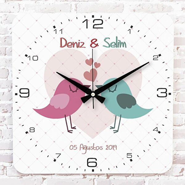 PERA LAZER KESİM Dekoratif Duvar Saati