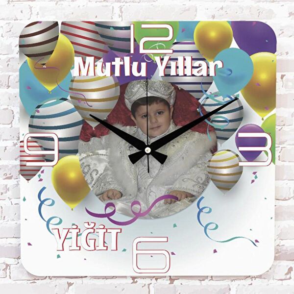 PERA LAZER KESİM Dekoratif Duvar Saati