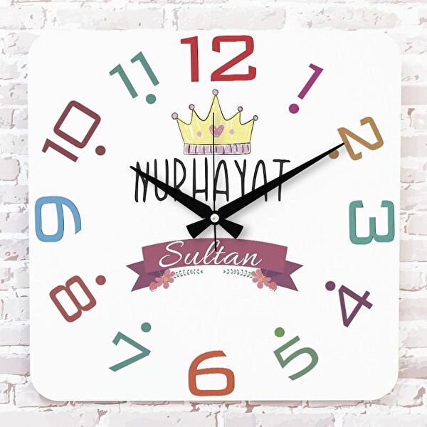 PERA LAZER KESİM Dekoratif Duvar Saati