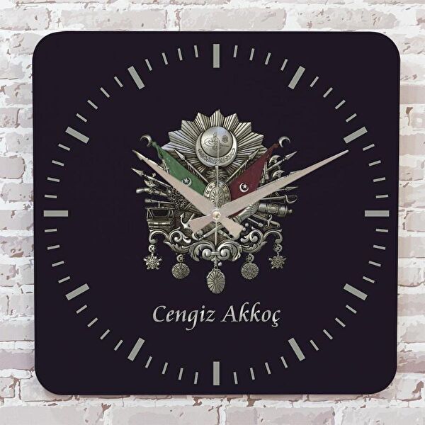 PERA LAZER KESİM Dekoratif Duvar Saati