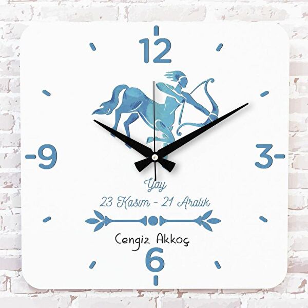 PERA LAZER KESİM Dekoratif Duvar Saati