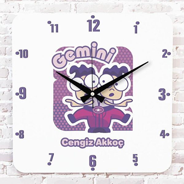 PERA LAZER KESİM Dekoratif Duvar Saati