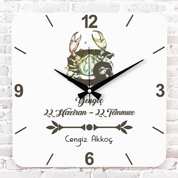 PERA LAZER KESİM Dekoratif Duvar Saati