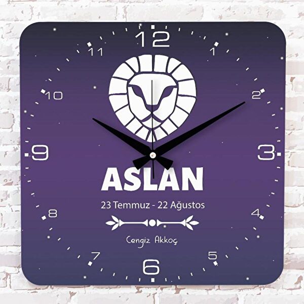 PERA LAZER KESİM Dekoratif Duvar Saati