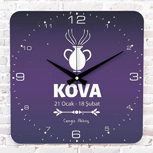 PERA LAZER KESİM Dekoratif Duvar Saati