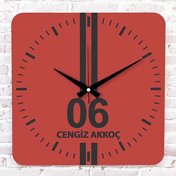 PERA LAZER KESİM Dekoratif Duvar Saati