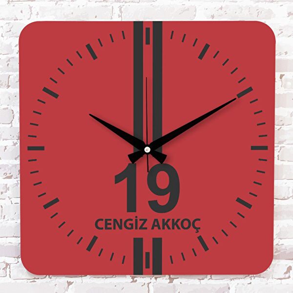 PERA LAZER KESİM Dekoratif Duvar Saati