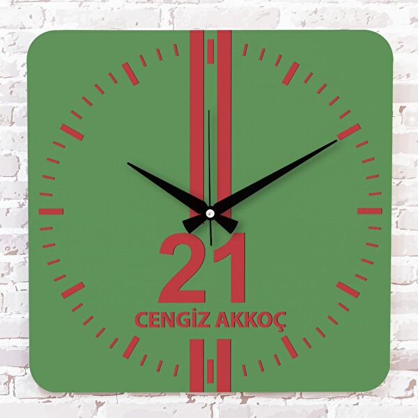 PERA LAZER KESİM Dekoratif Duvar Saati