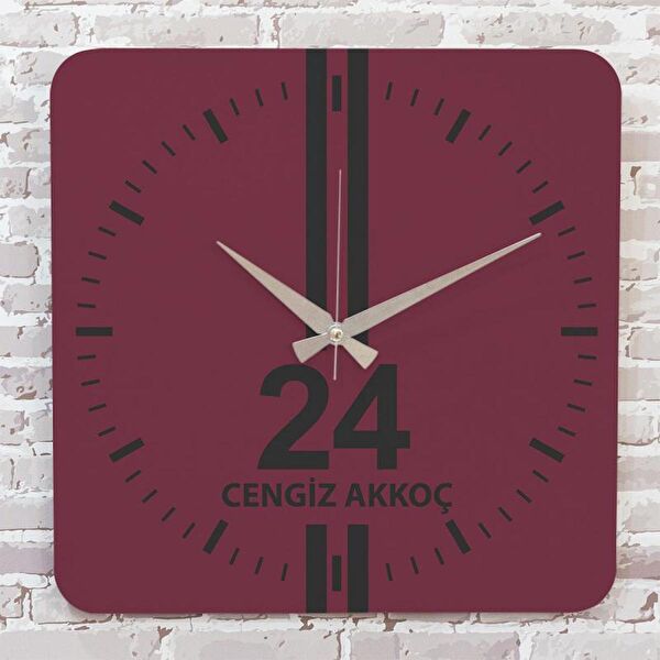 PERA LAZER KESİM Dekoratif Duvar Saati