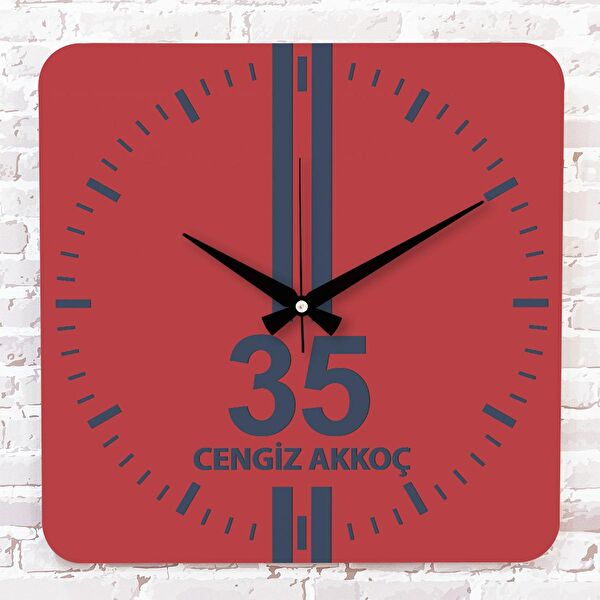 PERA LAZER KESİM Dekoratif Duvar Saati