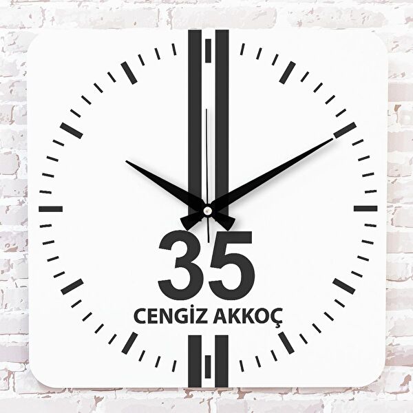 PERA LAZER KESİM Dekoratif Duvar Saati