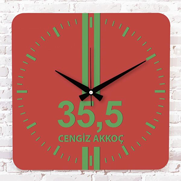 PERA LAZER KESİM Dekoratif Duvar Saati