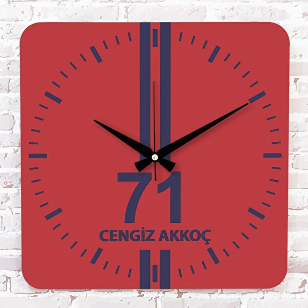 PERA LAZER KESİM Dekoratif Duvar Saati