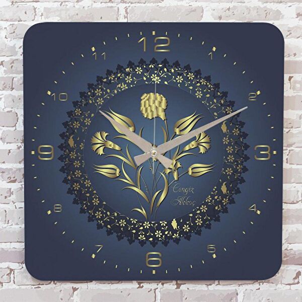 PERA LAZER KESİM Dekoratif Duvar Saati