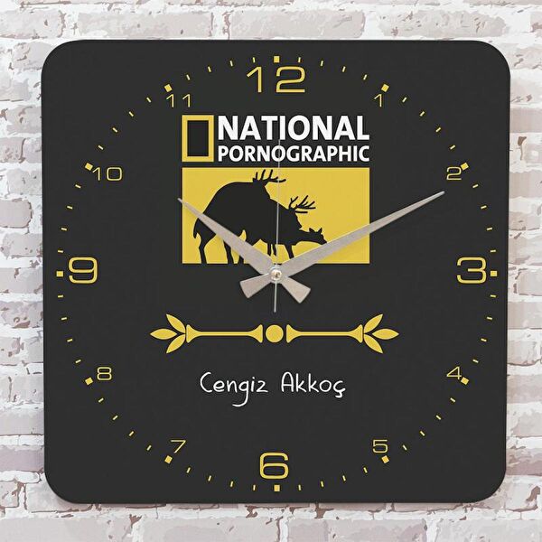 PERA LAZER KESİM Dekoratif Duvar Saati