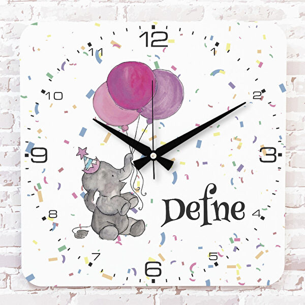 PERA LAZER KESİM Dekoratif Duvar Saati