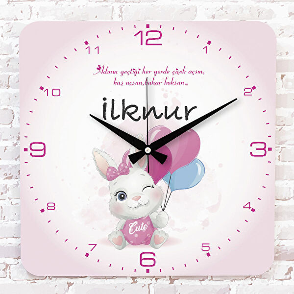 PERA LAZER KESİM Dekoratif Duvar Saati