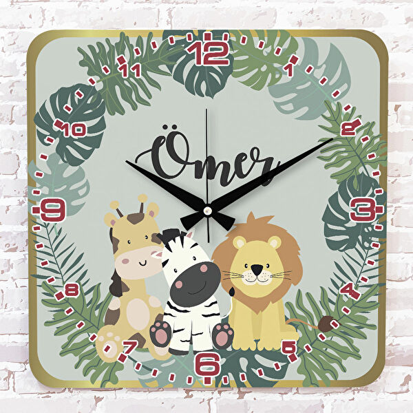 PERA LAZER KESİM Dekoratif Duvar Saati