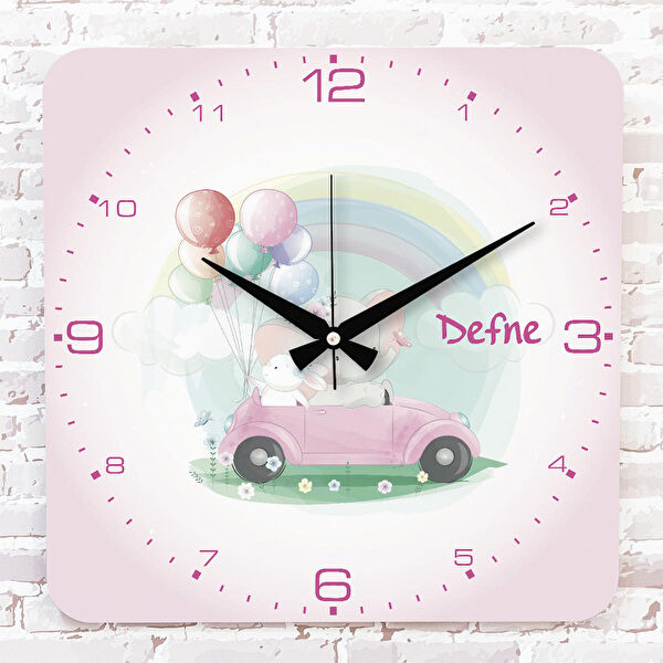 PERA LAZER KESİM Dekoratif Duvar Saati