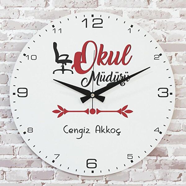 PERA LAZER KESİM Dekoratif Duvar Saati