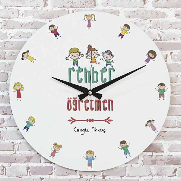 PERA LAZER KESİM Dekoratif Duvar Saati