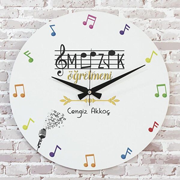 PERA LAZER KESİM Dekoratif Duvar Saati