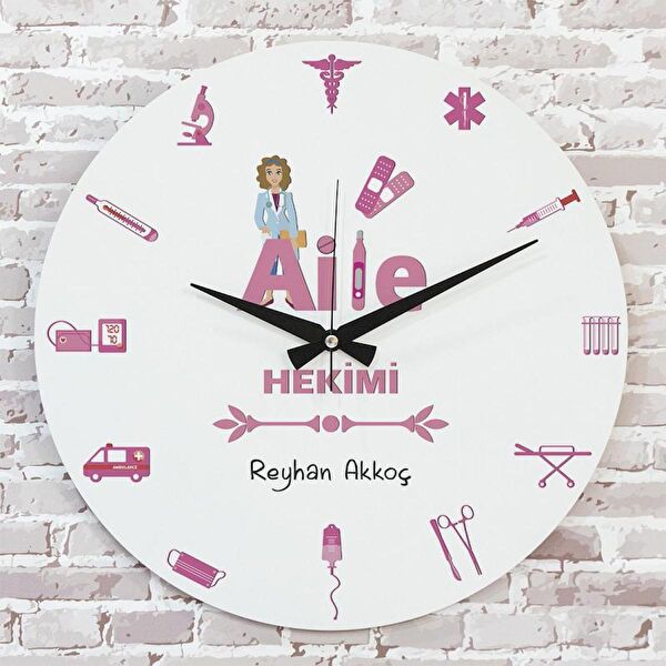 PERA LAZER KESİM Dekoratif Duvar Saati