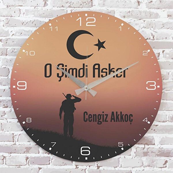 PERA LAZER KESİM Dekoratif Duvar Saati