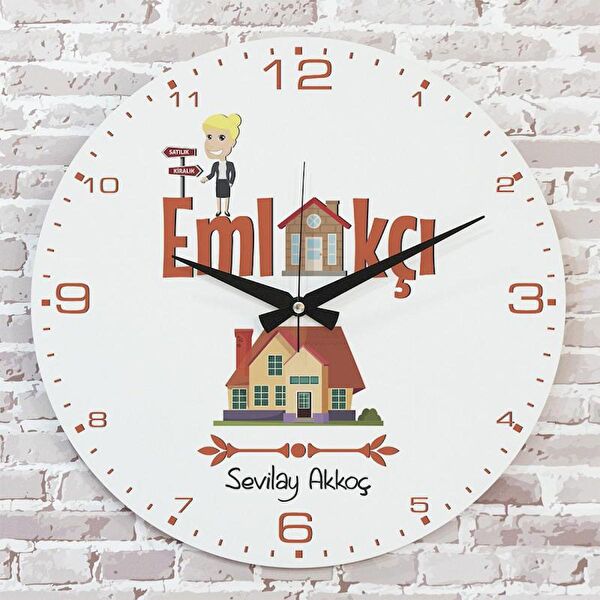 PERA LAZER KESİM Dekoratif Duvar Saati