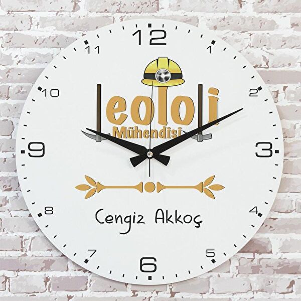 PERA LAZER KESİM Dekoratif Duvar Saati