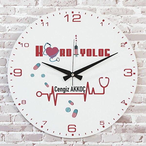 PERA LAZER KESİM Dekoratif Duvar Saati