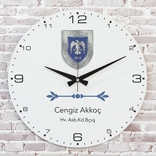 PERA LAZER KESİM Dekoratif Duvar Saati