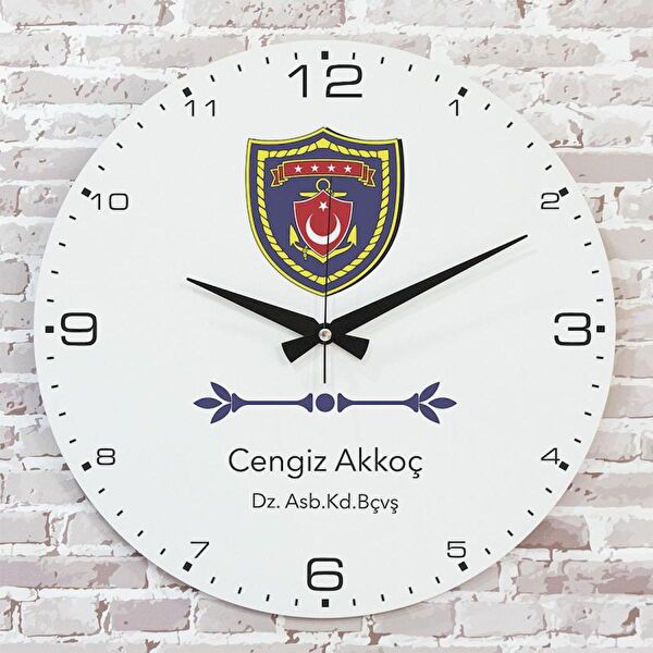 PERA LAZER KESİM Dekoratif Duvar Saati