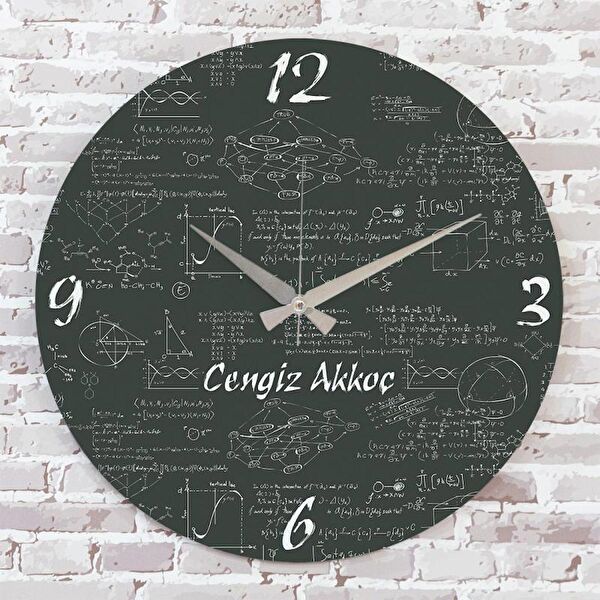 PERA LAZER KESİM Dekoratif Duvar Saati