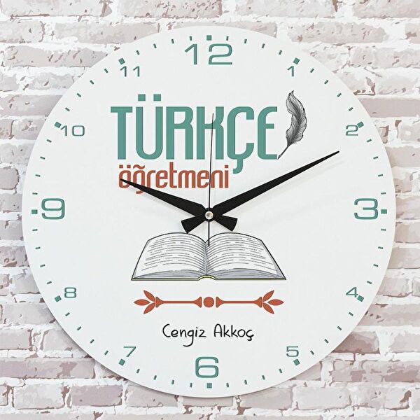 PERA LAZER KESİM Dekoratif Duvar Saati