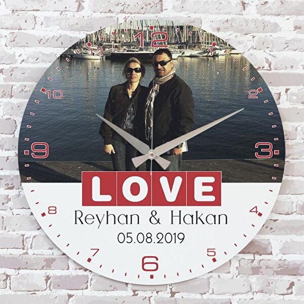 PERA LAZER KESİM Dekoratif Duvar Saati