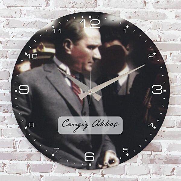 PERA LAZER KESİM Dekoratif Duvar Saati