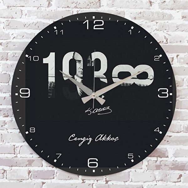 PERA LAZER KESİM Dekoratif Duvar Saati