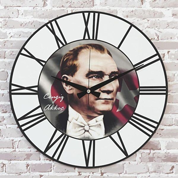 PERA LAZER KESİM Dekoratif Duvar Saati