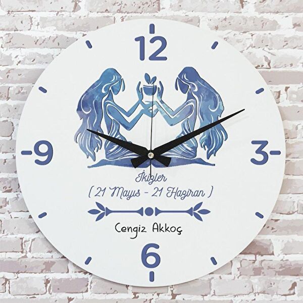 PERA LAZER KESİM Dekoratif Duvar Saati