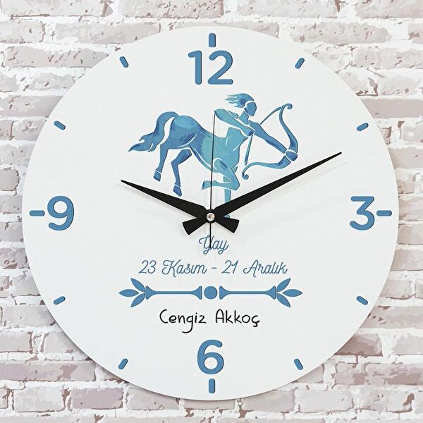 PERA LAZER KESİM Dekoratif Duvar Saati